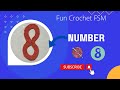 Number 8 crochet for beginners freindly