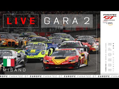 LIVE | Gara 2 | Misano | Fanatec GT Europe 2024 (Italiano)