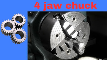 6" Prat 4 jaw chuck