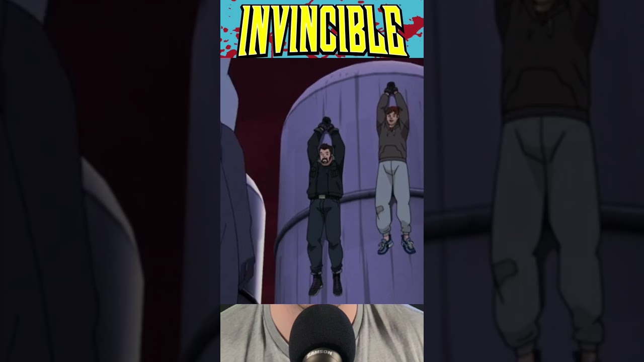 Invincible 2x3 Darkwing Easter Egg 