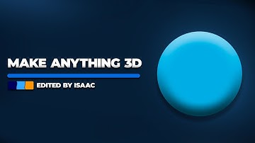 Learn The Photoshop 3D Effect In 3 Minutes