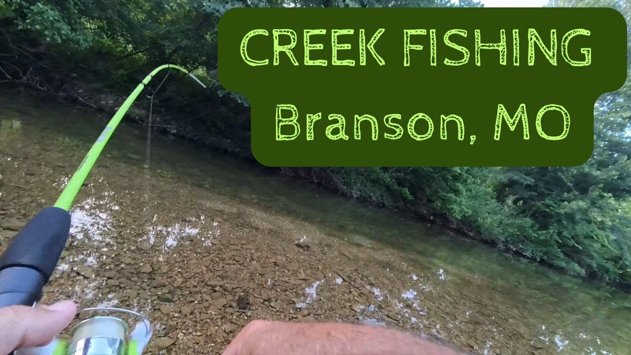 Рыбалка на кристально чистом ручье в Брэнсоне, штат Миссури: приключения с малоротым окунем и лун...