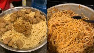Lil Papi Makes Spaghetti