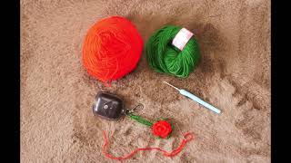 Soft beautiful Keychain DIY Project for Precious Items Knitted at home ...... ✨ screenshot 4