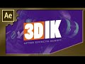 3DIK NOW ON SALE【AfterEffects Script】