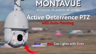 MTZ4250-IR-AISMD-AT-DI-AD | Terminator | Auto-tracking PTZ with Cop Lights and Siren - Infographic