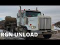 How to unload an RGN lowbed