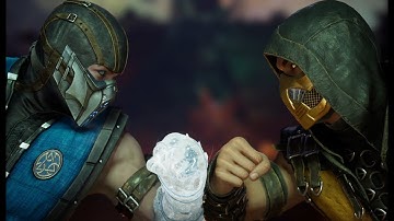 (MKX) Sub-Zero VS (MKX) Scorpion  (Mortal Kombat1)