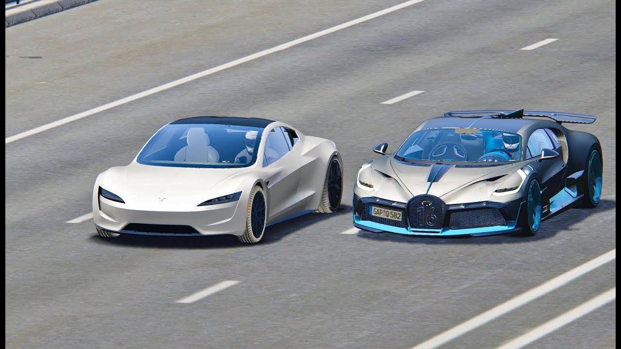 Tesla vs bugatti