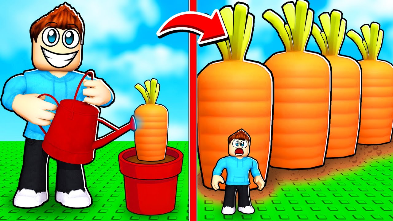 J'ai Fait Pousser mon Jardin Pour la Première Fois sur Roblox