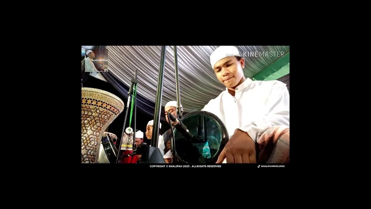 [Qasidah] Video full darbuka qasidah by khalifah fattabiouni qasidah