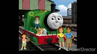 Percy The Green Saddle Tank Engine Meets Diego & His Family