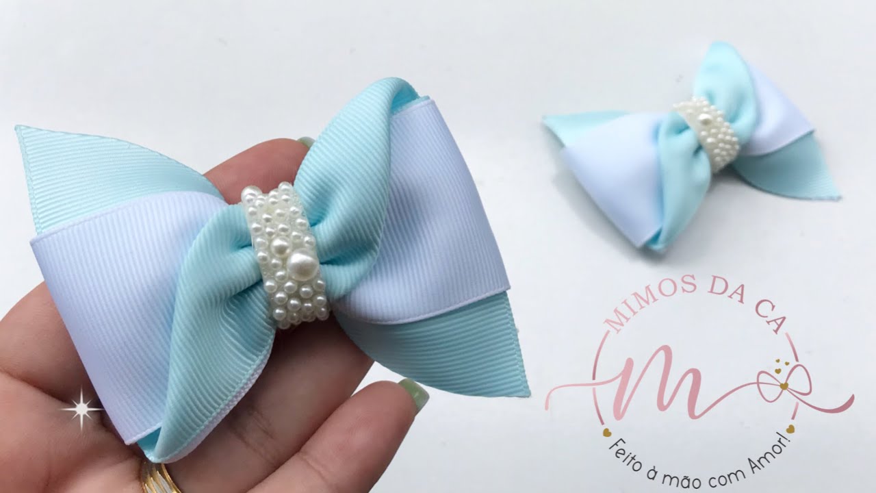 LAÇO ESCOLAR🎀FÁCIL PARA INICIANTES (PARZINHO)