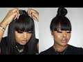 MUST HAVE! Lace Front Wig With Bangs| Protective Styles for beginners - MyFirstWig