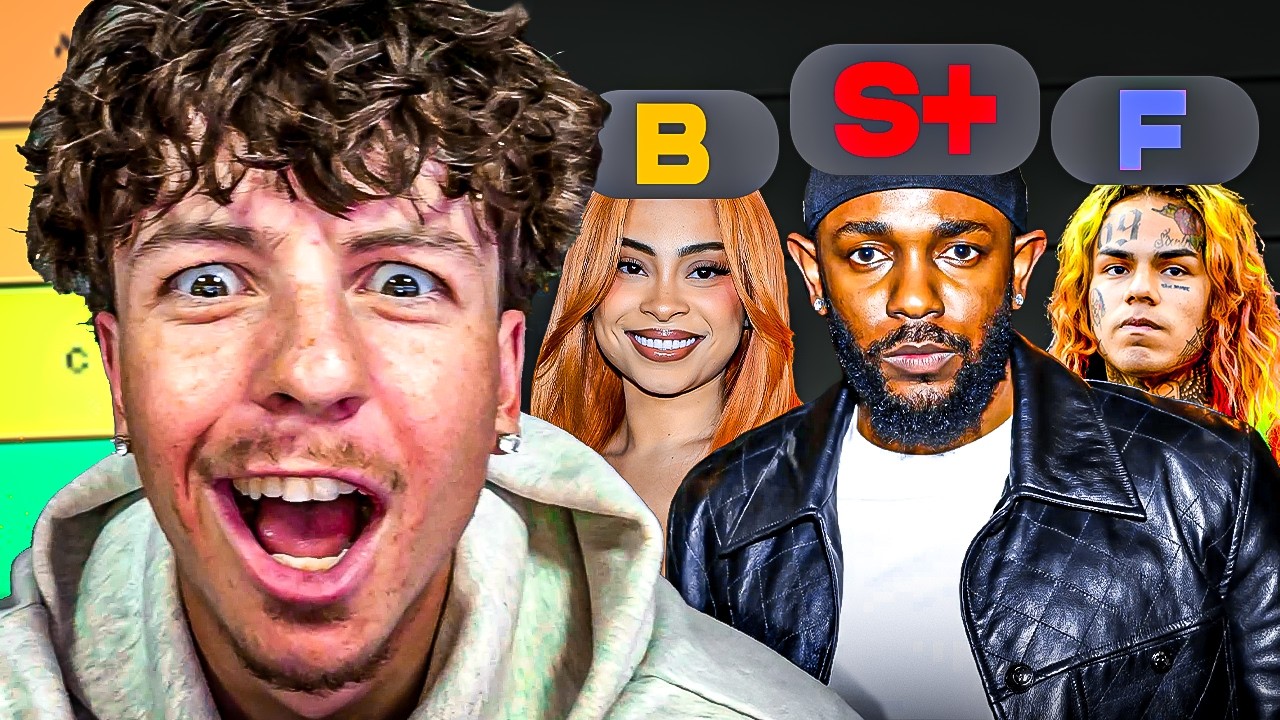 I MADE THE BEST RAPPERS TIER LIST LIVE ON STREAM