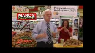 Marc Glassman of Marc's on Zespri Kiwi Fruit from New Zealand in our Fresh Produce Department