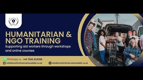 Free Webinar Part 2 Conflict Learning for Humanitarian Professionals