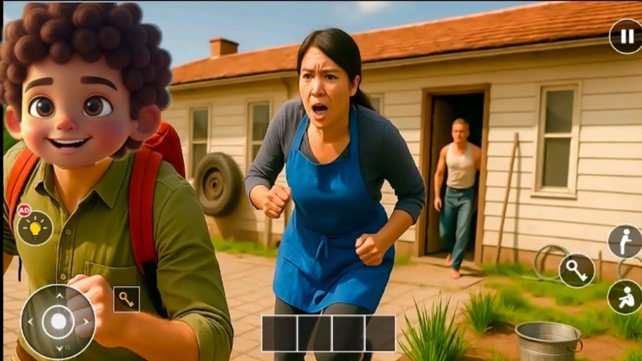 اخيرا هربت من السطح من بابا وماما