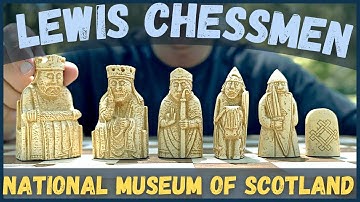 Isle Of Lewis Chessmen - Official Set - National Museum of Scotland - Chess Set Review