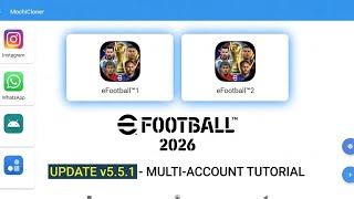C4ra Update Konamitar Efootball 2026 V551 The M0ch Cl0n3r  Latest Efootball Tutorials
