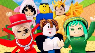 Kick A Lucky Block, But There Are Only Girls? Part 4 - Roblox Animation