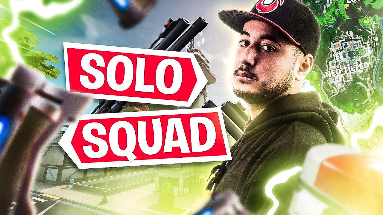 JE LAVE LE SPAWN NEO TILTED EN SOLO  VS SQUAD !!!
