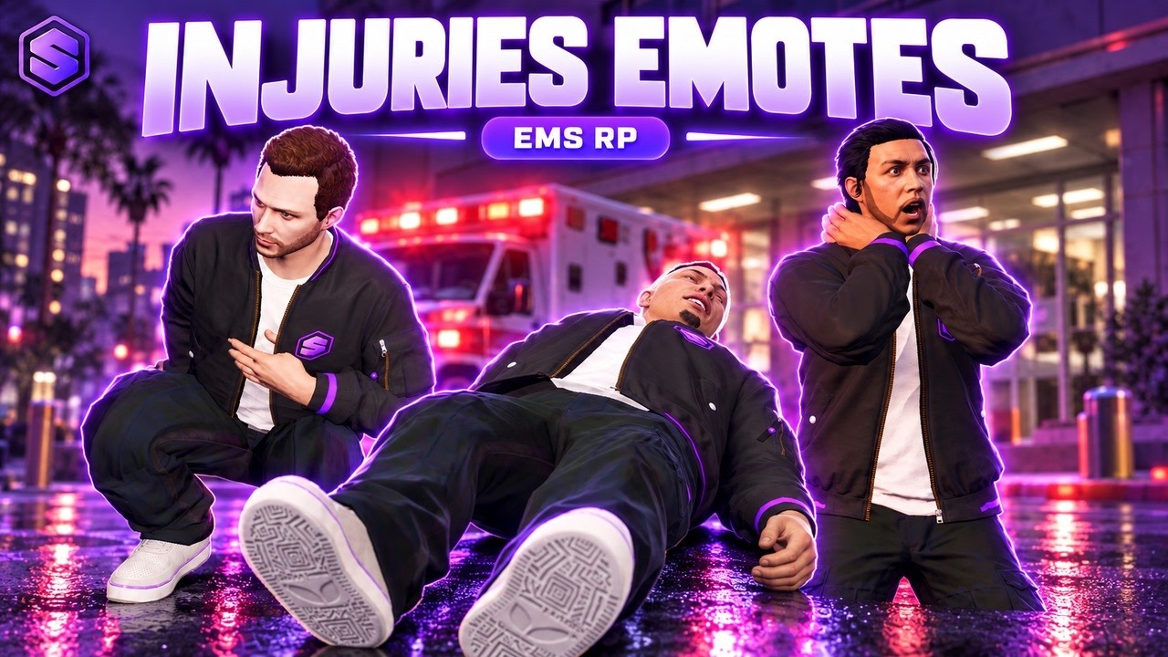 SOLID Emotes Vol.3 – Injury Pack trailer