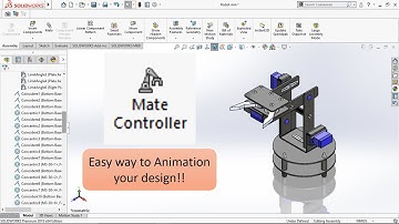 Make Animation Use Solidworks Mate Controller