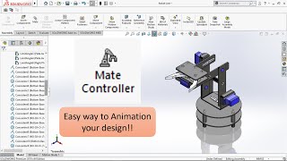 Make Animation Use Solidworks Mate Controller