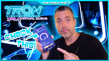 How to Join Tron Lightcycle Run 1PM Virtual Queue At Magic Kingdom | The BEST Locations!