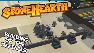 Stonehearth - Building Up The Defences With Turnips! - Stonehearth Alpha 19 Gameplay - S2 Part 6