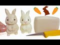 RABBIT Soap Carving - How To Carve A Cute Rabbit - DIY Soap Craft - Free template