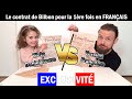 Le contrat de Bilbon en Français comparé à l'original de Weta !