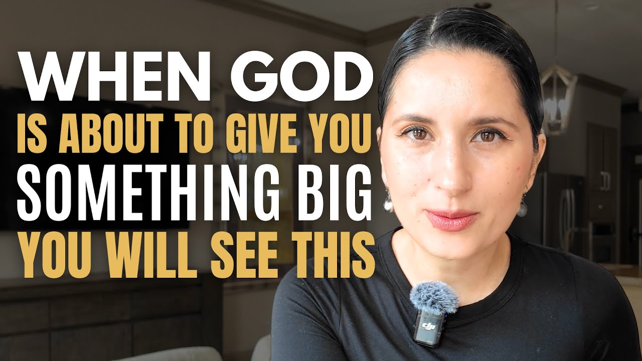 When God Is About To Give You Something BIG You Will See THIS Money Meeting with God