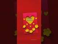 DIY Beautiful Greeting card #shorts #youtubeshorts