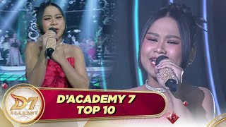 'Bunga Pengantin' Versi April Bikin Takjub! Tampil Memukau & Powerful !! | D’Academy 7 Top 10