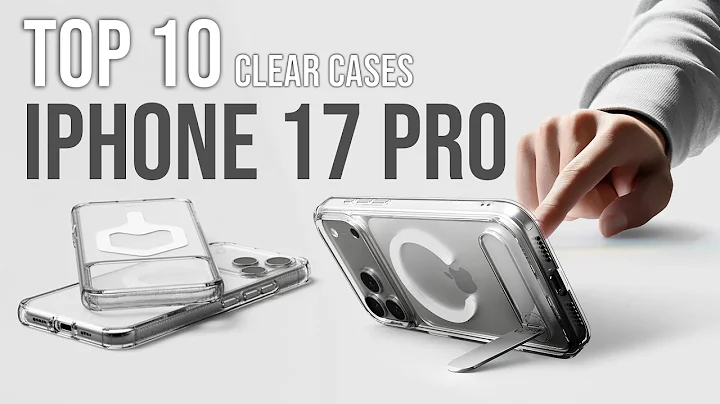 TOP10 CLEAR CASES for iPhone 17 Pro (Spigen, Urban Armor Gear, Benks etc.)