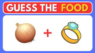 Guess The Food by Emoji 🍔 | Food and Drink by Emoji Quiz