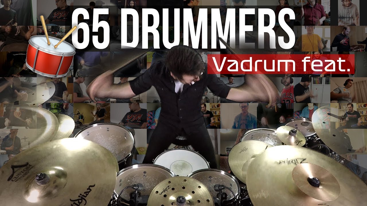 F1 Theme by Brian Tyler feat 65 Drummers Drum Collab