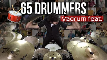 F1 Theme by Brian Tyler feat. 65 Drummers! (Drum Collab)