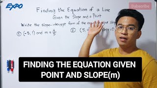 How to Find the Equation of a Line Given the Slope and a Point?