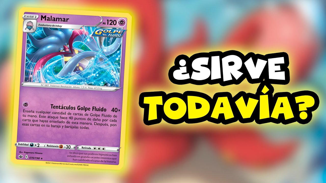¿Tiene chances Malamar RS en el formato actual? - Cartas Pokemon Evoluciones en Paldea