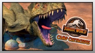 Dimorphodon Attack New Camp Cretaceous Season 3 Clip