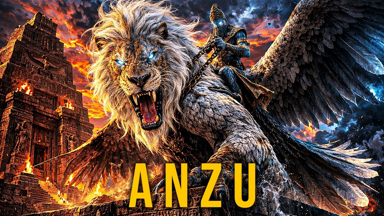 ⁣The ENTIRE Story of the Anzu — The Storm Bird of the Anunnaki | History for Sleep