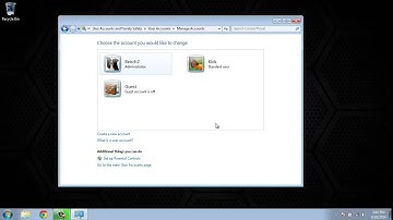 Add New User to Windows 7