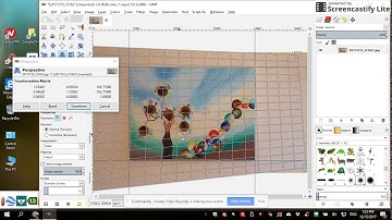 Gimp Perspective Correcting
