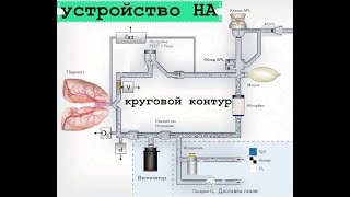 Устройство наркозного аппарата часть 1