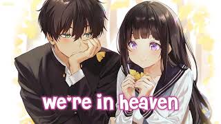 Nightcore - Heaven - (Lyrics)