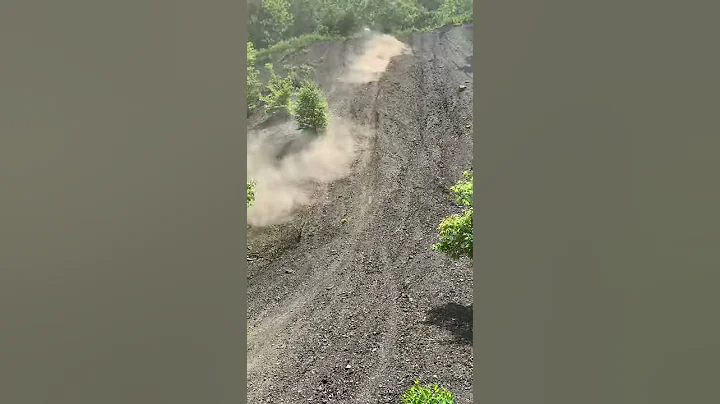 Yz450f Slate dump hillclimb