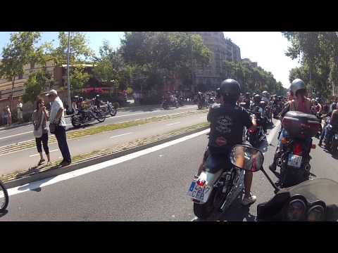 Video: Barcelona Harley Days 2013, 110. obletnica